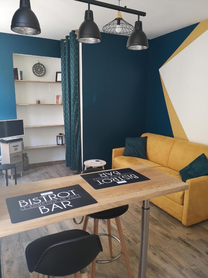 Haute Ville : Studio Ravissant Granville Exterior foto